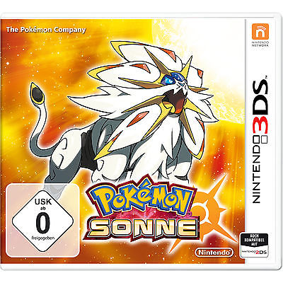 3DS Pokemon Sonne - Nintendo 3DS