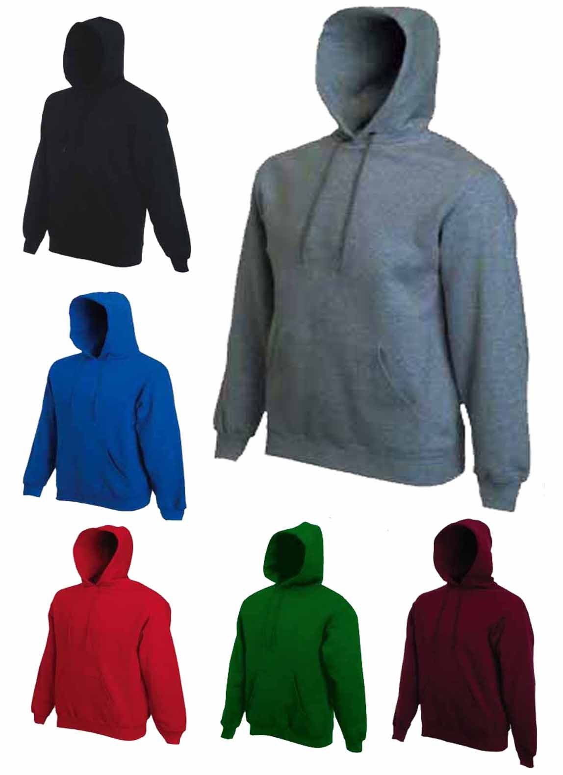 Mens Hooded Sweatshirts Size XS to 4XL HOODIE WORK CASUAL SPORTS LEISURE / 502