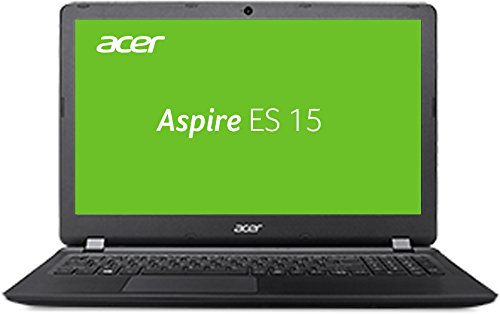 Acer Aspire ES 15 (ES1-523-697T) 39,6 cm (15,6 Zoll HD) Notebook (AMD A6-7310, 4GB RAM, 256GB SSD, Intel HD Graphics, DVD, Win 10 Home) schwarz
