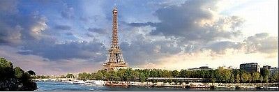 PARIS Panorama Puzzle Frankreich 1000 Teile,94 x 32 cm,NEU,Tower Bridge,Themse