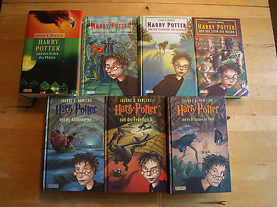 HARRY POTTER Band 1-7  Joanne K. Rowling 