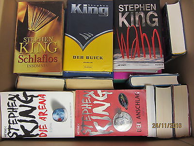 Stephen King 38 Bücher Horrorromane Gruselromane Fantasyromane keine doppelten