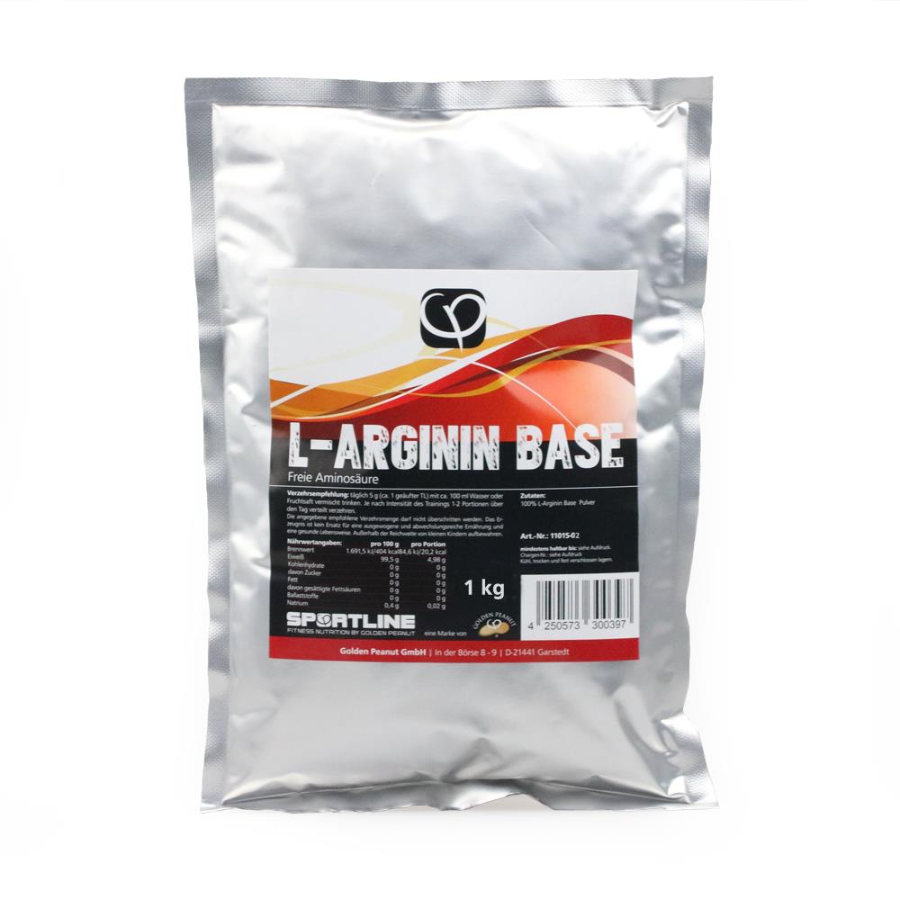 L Arginin Base 100% pur 1 kg pflanzlicher Ursprung