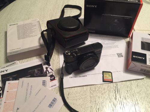 Sony Cyber-Shot DSC RX100M3 iii Digitalkamera OVP u Rechnung 09/15