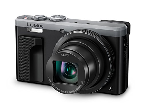 Panasonic LUMIX DMC-TZ81EG-S Travellerzoom Kamera (18,1 Megapixel, LEICA Objektiv mit 30x opt. Zoom, 4K Foto und Video, Sucher, 3-Zoll Touch-LCD) silber