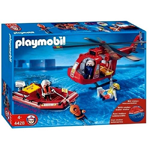 PLAYMOBIL® 4428 - SOS-Helikopter mit Rettungsboot