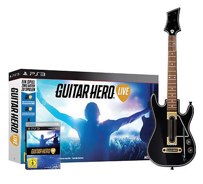 Guitar Hero - Live inkl. Gitarre für Playstation 3 PS3 | Bundle | NEUWARE