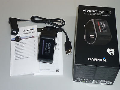 GARMIN Vivoactive HR sw Sportwatch GPS  mit Garantie