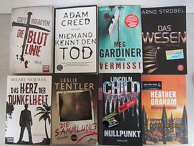 55 Bücher Taschenbücher Krimi Thriller Psychothriller Top Titel Bestseller