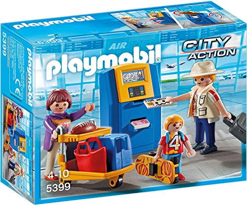 PLAYMOBIL 5399 - Familie am Check-in Automat
