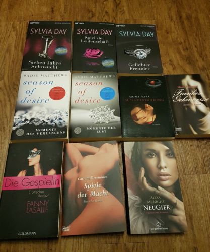 Bücherpaket Erotik- 10 erotische Romane 