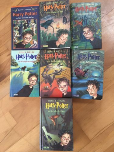 Harry Potter Band 1,2,3,4,5,6,7 komplett, Gesamtausgabe von Joanne 