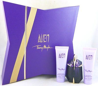 Thierry Mugler Alien Set 30ml Eau de Parfum EDP & 50ml Bodylotion & 50ml Duschge