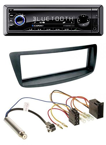 Blaupunkt Brisbane 230 MP3 USB SD Bluetooth AUX Autoradio für Citroen C1 Peugeot 107 Phantomeinspeisung