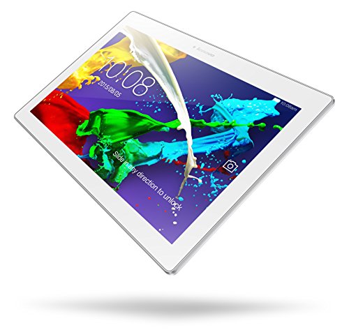 Lenovo Tab 2 (A10-30) 25,6 cm (10,1 Zoll HD) Tablet-PC (Qualcomm Snapdragon APQ 8009 Quad-Core Prozessor, 2GB RAM, 32GB eMMC, Touchscreen, Android 5.1) perl white