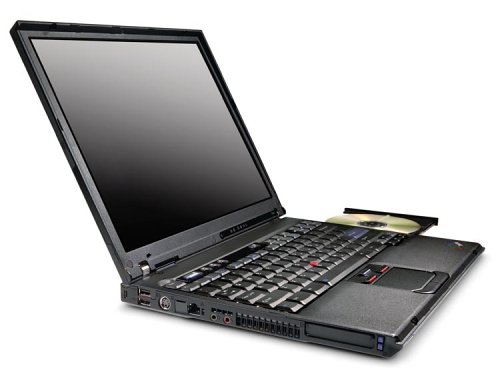 IBM ThinkPad T42 35,6 cm (14 Zoll) XGA Notebook (Intel 1.7GHz, 512MB RAM, 40GB HDD, DVD/CD-RW)