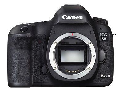 Canon EOS 5D Mark III 22.3MP Digitalkamera - Schwarz (Nur Gehäuse)