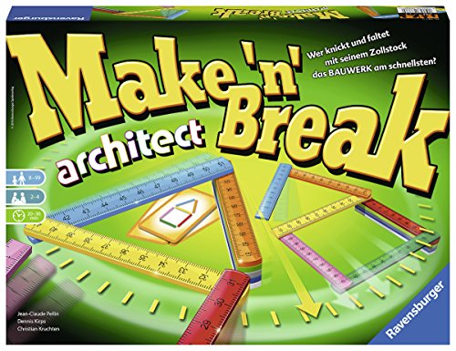 Ravensburger Spiele 26345 - Make 'n' Break Architect, Aktions- und Geschicklichkeitsspiel