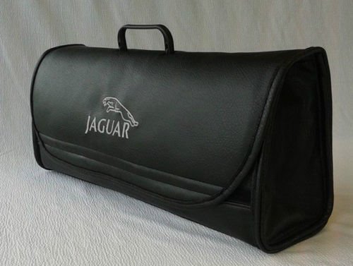 Jaguar Auto Organizer Kofferraum Werkzeugtasche PKW KFZ Tasche Leder