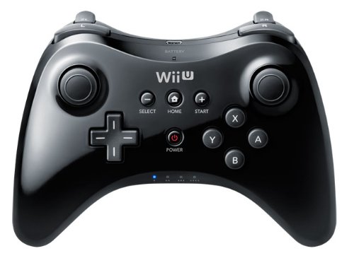 Wii U - Pro Controller, schwarz