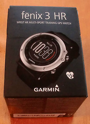 Garmin fenix 3 HR GPS-Multisport-Smartwatch mit Restgarantie