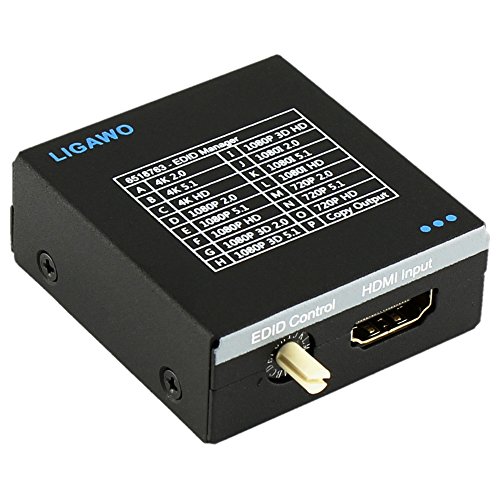 Ligawo 6518763 HDMI EDID Manager Audio/Video Steuerung