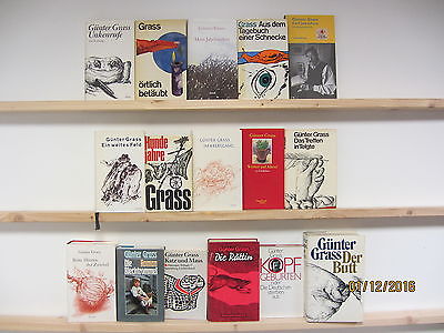 Günter Grass 16 Bücher Romane Erzählungen Tagebücher u.a.