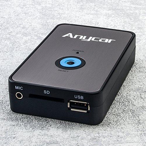 Bluetooth USB SD AUX Musik Adapter mit Freisprecheinrichtung inkl. Mikrofon für BMW Flachpin