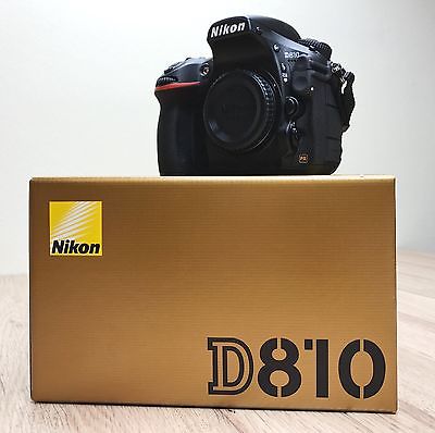 Nikon D810 Body inkl. Zubehörpaket (Zusatzakku, 64GB CF Speicherkarte und mehr)