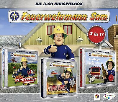 Feuerwehrmann Sam Die 3-CD Hörspielbox 1 (3 CD | Hörspiel)