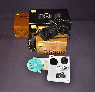 Nikon D5300 AF-S DX 18-105 VR Kit,  DSLR mit Objektiv (Spiegelreflexkamera)