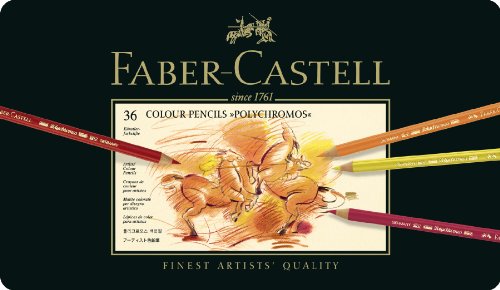 Faber-Castell 110036 - Künstlerfarbstift POLYCHROMOS, 36er Metalletui