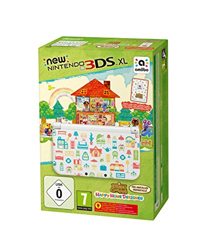 New Nintendo 3DS XL - Konsole (Special Edition) + Animal Crossing: Happy Home Designer  (vorinstalliert)
