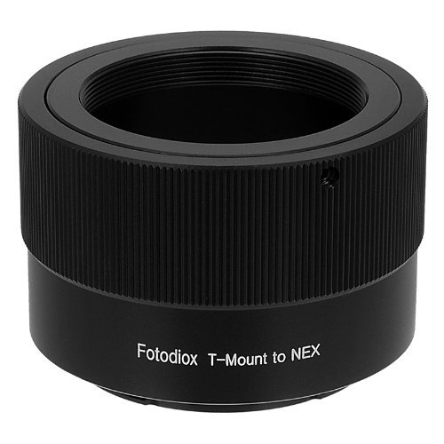 Fotodiox Lens Mount Adapter, T2/T-Mount Lens to Sony NEX E-mount Mirrorless Camera such as Sony Alpha a7, a7II, NEX-7 & NEX-5