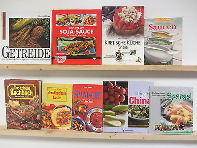 55 Bücher Kochbücher nationale und internationale Küche