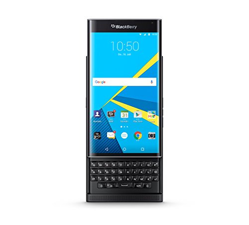 BlackBerry PRIV STV100-4 Smartphone (13,7 cm (5,4 Zoll) Display, 32GB Speicher, 18 Megapixel, Android 5.1) schwarz