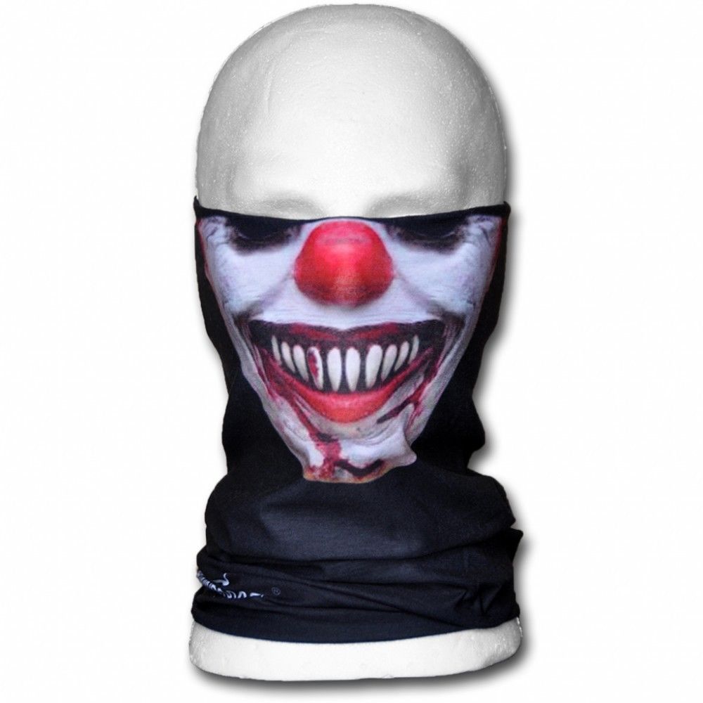 Evil Clown Biker Motorrad Maske Tube Multifunktionstuch Bandana Schlauchtuch