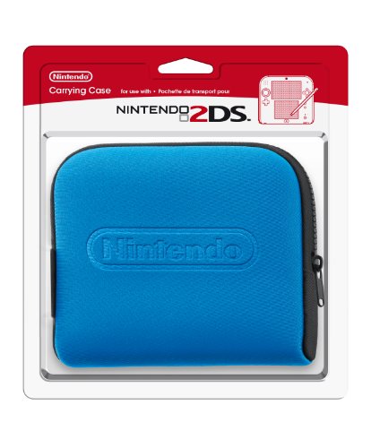 Nintendo 2DS - Tasche (schwarz + blau)