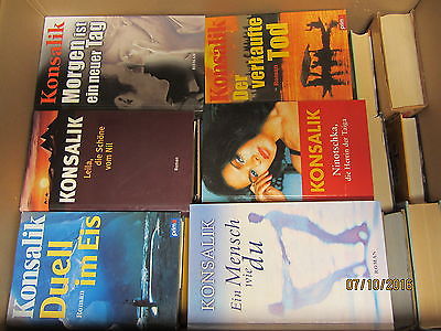 Heinz G. Konsalik 44 Bücher Romane Liebesromane Kriegsromane