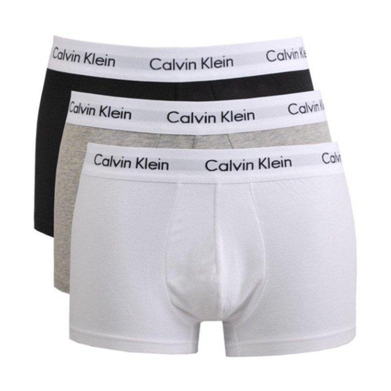 Men's Calvin Klein Boxers Briefs Authentic Multipack x3 Trunks CK Underwear