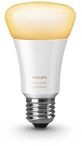 Philips Hue White Ambiance LED Lampe E27 Einzellampe, dimmbar, alle Weißschattierungen, steuerbar via App, Standard Verpackung [Energieklasse A+]