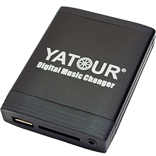 USB SD AUX MP3 Adapter für BMW Rundpinanschluss, auch Old Generation: E46 alle (außer 16:9 Navi und Reverse Radios), Z3 ab 98, E39 97-08/02 (außer DSP, Reverse und 16:9 Navi), E38 09/98-01 (außer DSP und 16:9 Navi), MINI R50 R53 nur Wave Kassette