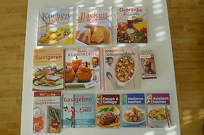 Kochbücher Paket Sammlung Das perfekte Dinner Dr. Oetker  Lafer usw.