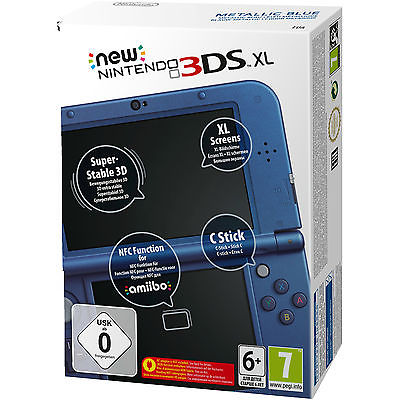 NINTENDO New Nintendo 3DS XL Metallic Blau