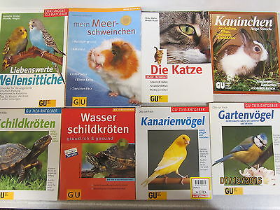 105 Bücher GU Ratgeber Tiere Tierpflege   Verlag Gräfe und Unzer