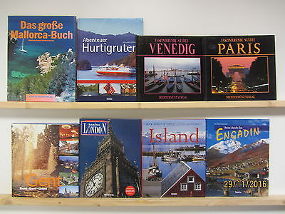 24 Bücher Bildbände Europa europäische Länder europäische Städte Paket 1