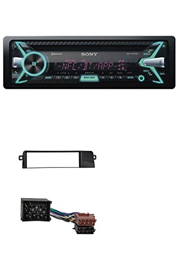 Sony MEX-N5100BT CD MP3 USB Bluetooth AUX Autoradio für BMW 3er E46 (Profiversion, Rundpin)