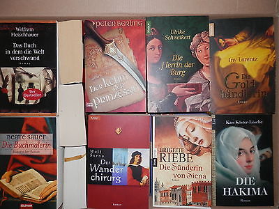Tolle Sammlung mit 44 historische Romane -  Abenteuer, Krimis, Liebesromane...