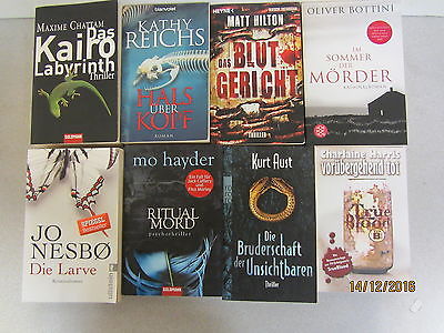 60 Bücher Taschenbücher Krimi Thriller Psychothriller Top Titel Bestseller