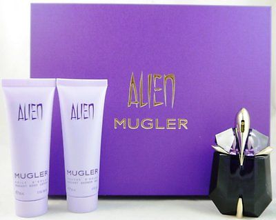 Thierry Mugler Alien Set 30 ml Eau de Parfum EDP & 50 ml Bodylotion & 50 ml Gel